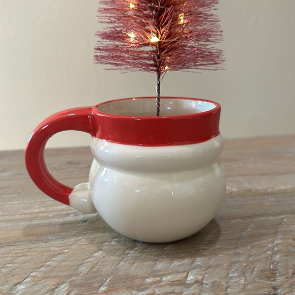 Santa Mug with Lighted Christmas Tree - Picture 4 of 12